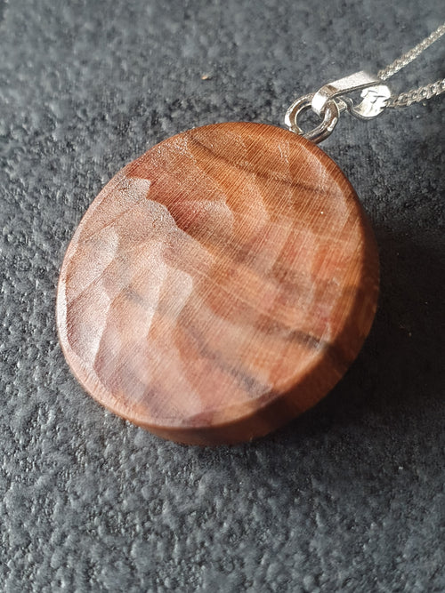 Blackthorn wood necklace
