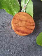 Blackthorn wood necklace